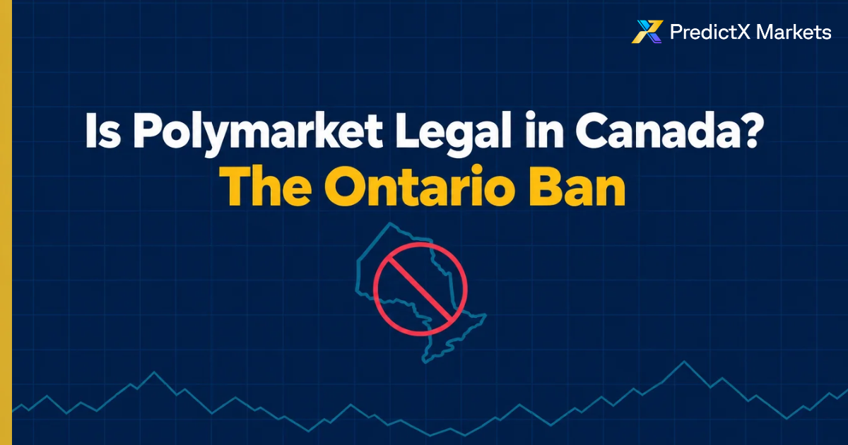 Is Polymarket legal in Canada: the Ontario ban explained